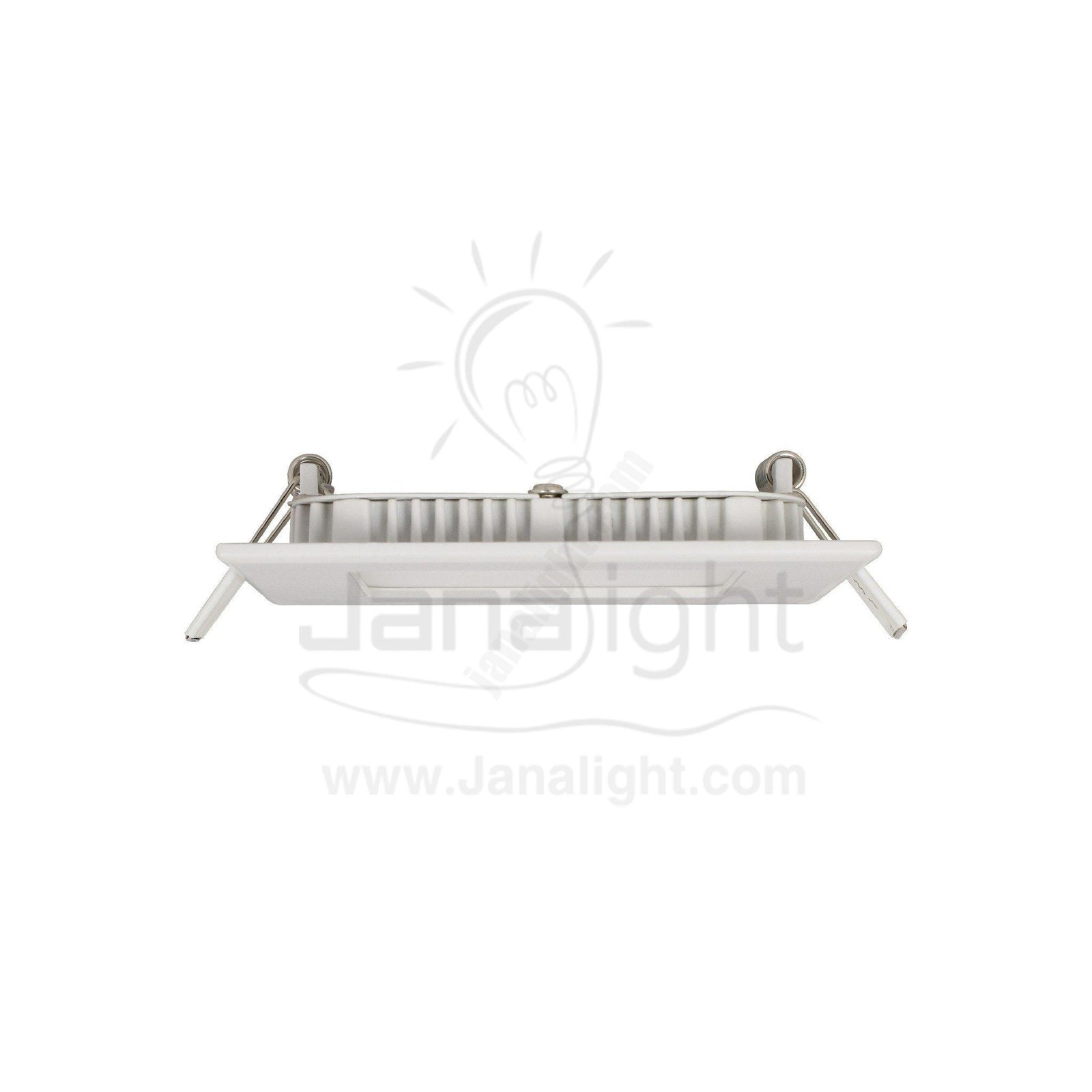 سبوت بانيل 6 وات مربع ابيض panel spotlight 6 watt square white