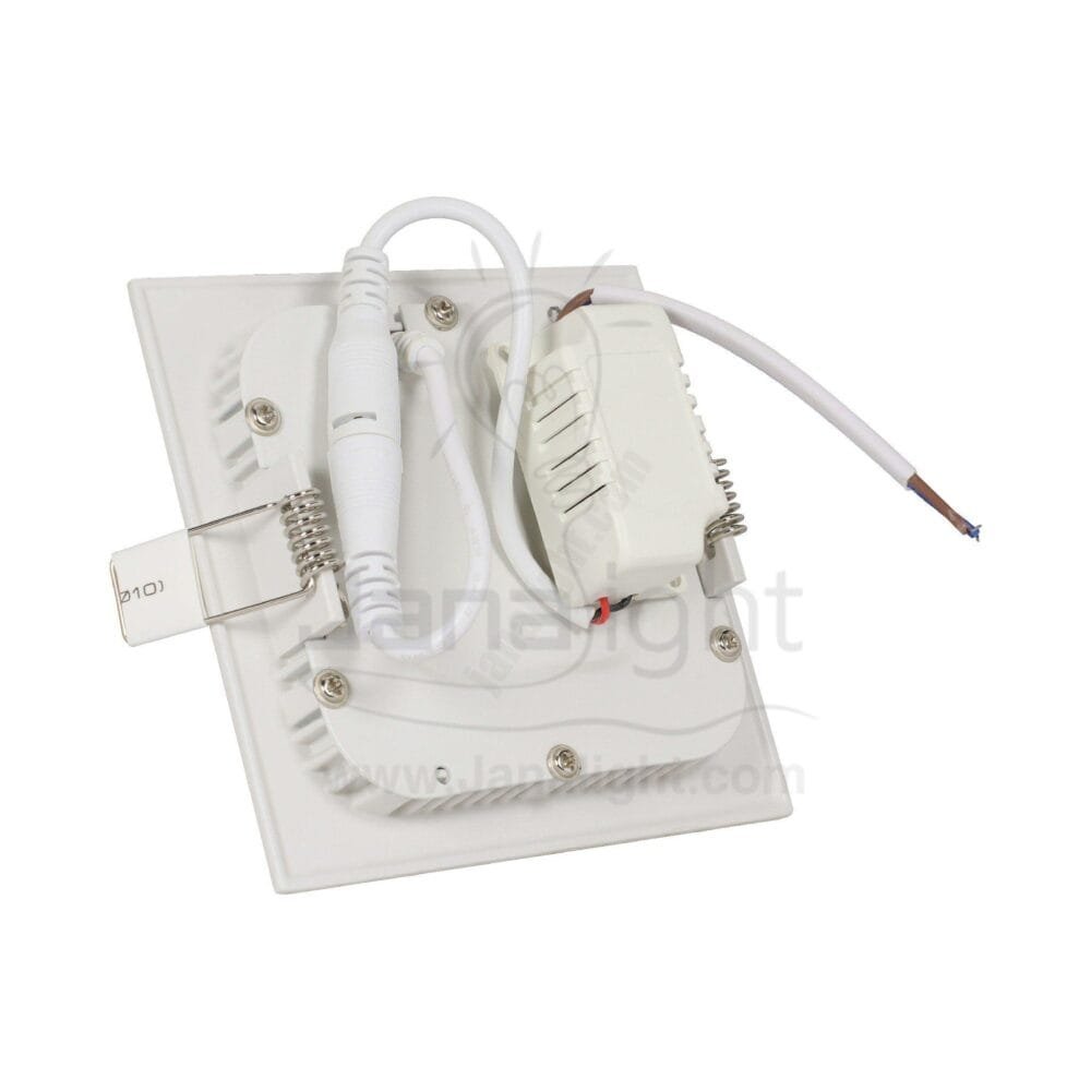 سبوت بانيل 6 وات مربع ابيض panel spotlight 6 watt square white