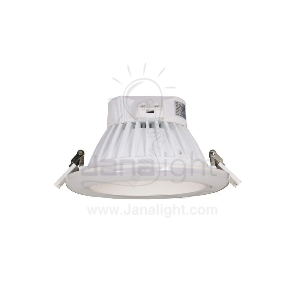 سبوت يعمل بالريموت 20وات recessed round white ceiling compact light with remote control 20 watt