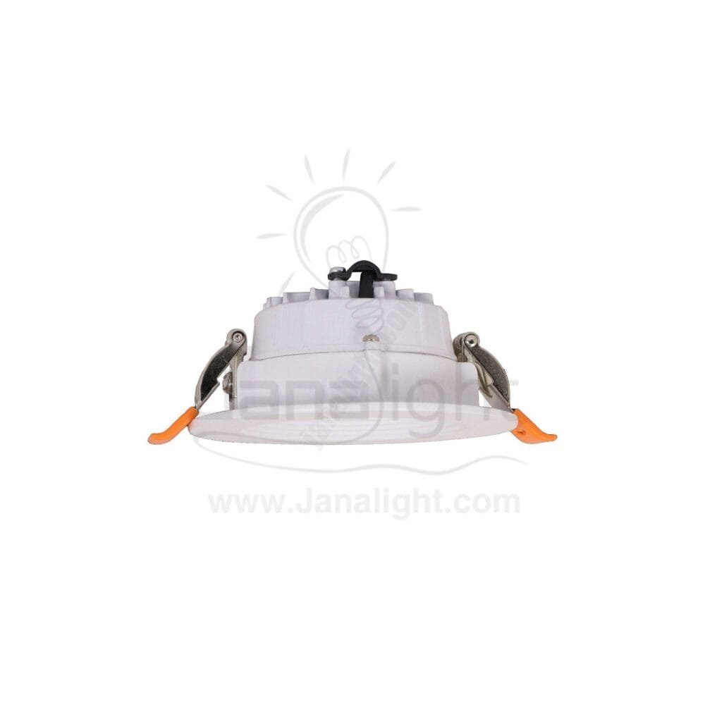 سبوت كومبكت 7 وات ابيض ابيض جديد White Compact downlight white 7watt