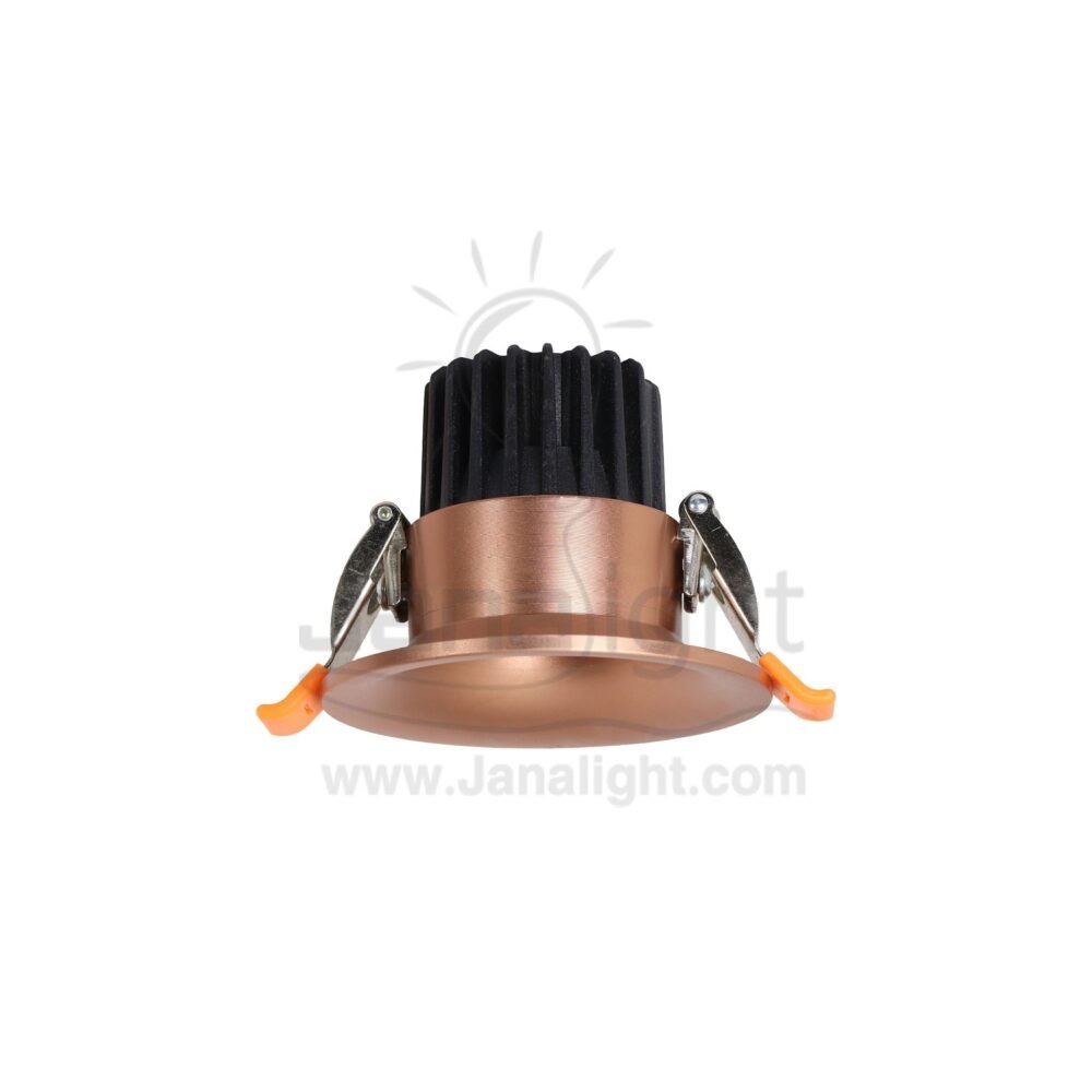 سبوت 7 وات اوكسيدي احمر ابيض COB مجوف Hollowed Red oxide/white 7w COB SpotLight Frame