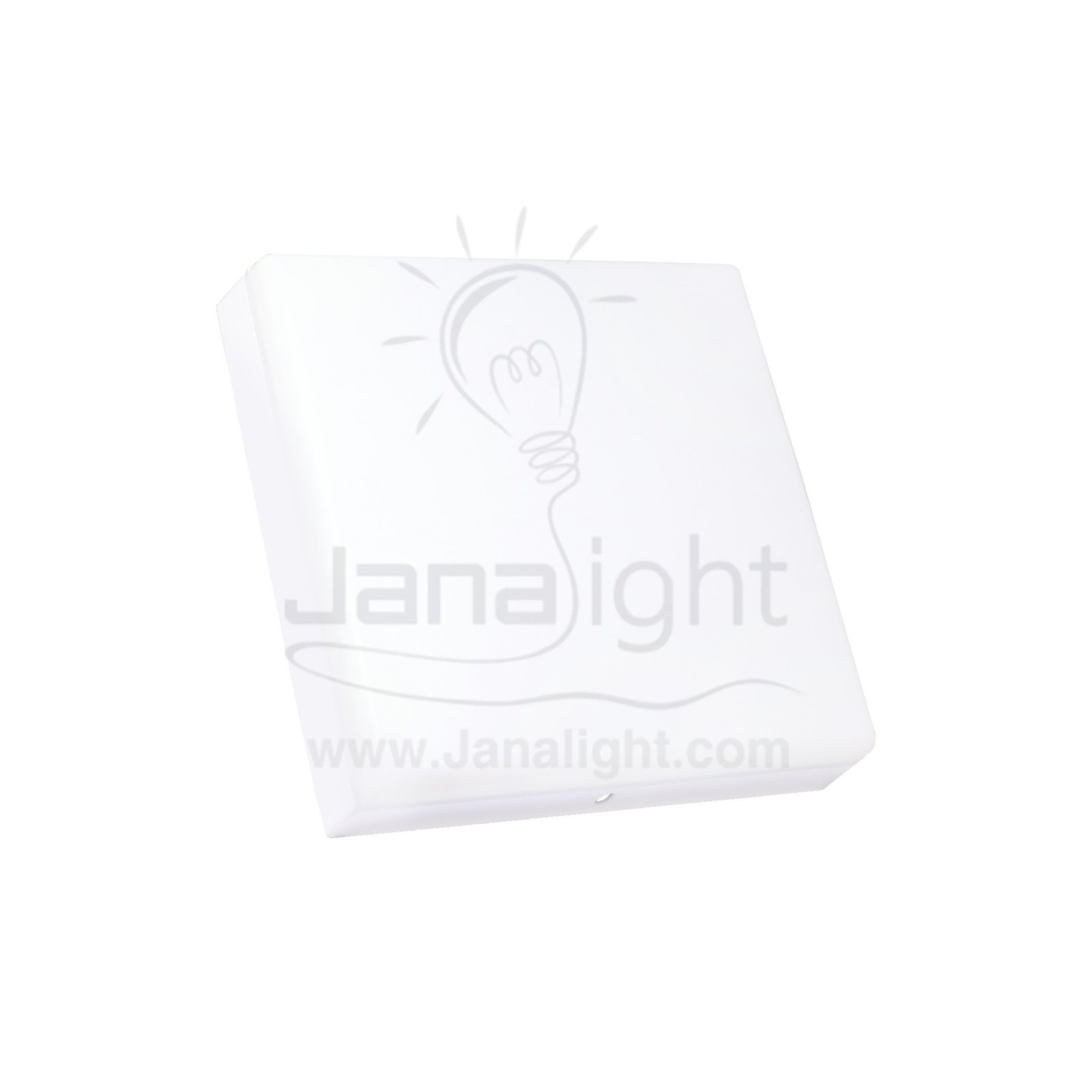 سبوت اكرليك Smd لطش 24 وات مربع ابيض Outside Panel Acrylic Cover Square Surface Light 17 Cm