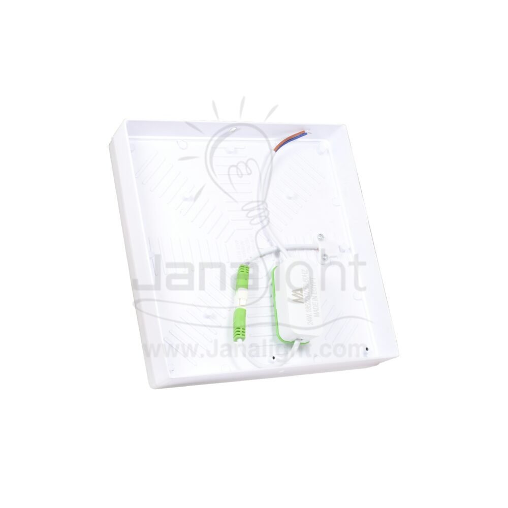 ⁦سبوت اكرليك SMD لطش 24 وات مربع ابيض⁩ - الصورة ⁦3⁩