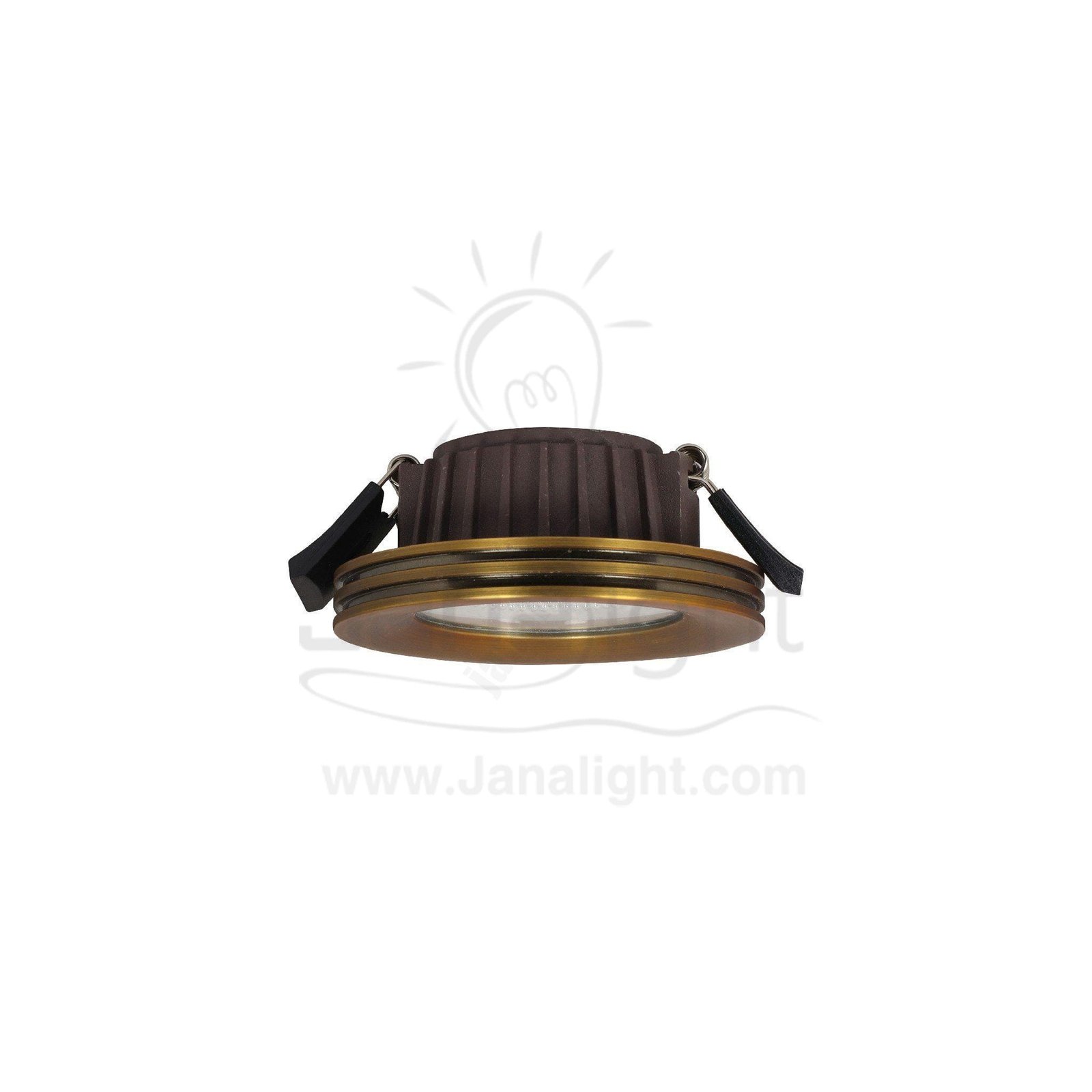سبوت لد 5 وات COB شفرات اكسيدي اصفر وورم spotlight 5 watt with side striate