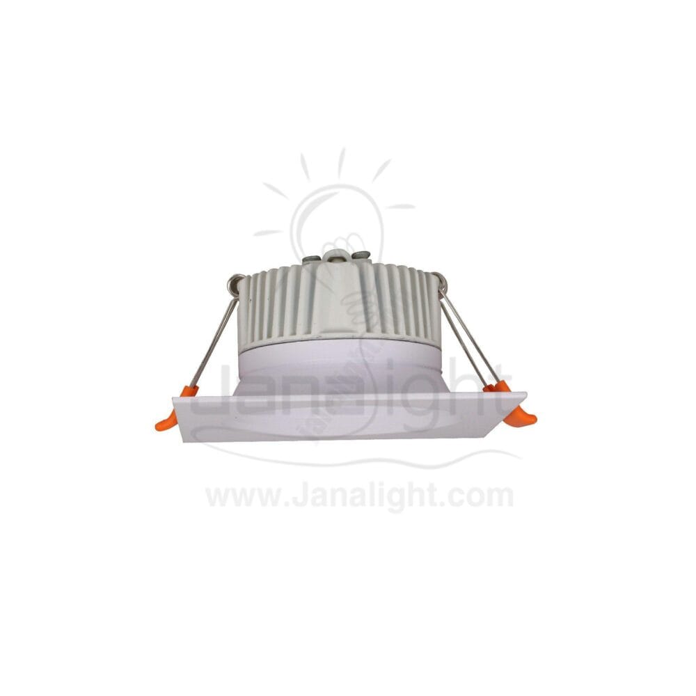 سبوت مربع 7 وات ابيض ابيض COB غاطس led Spot light submersible 7 wat