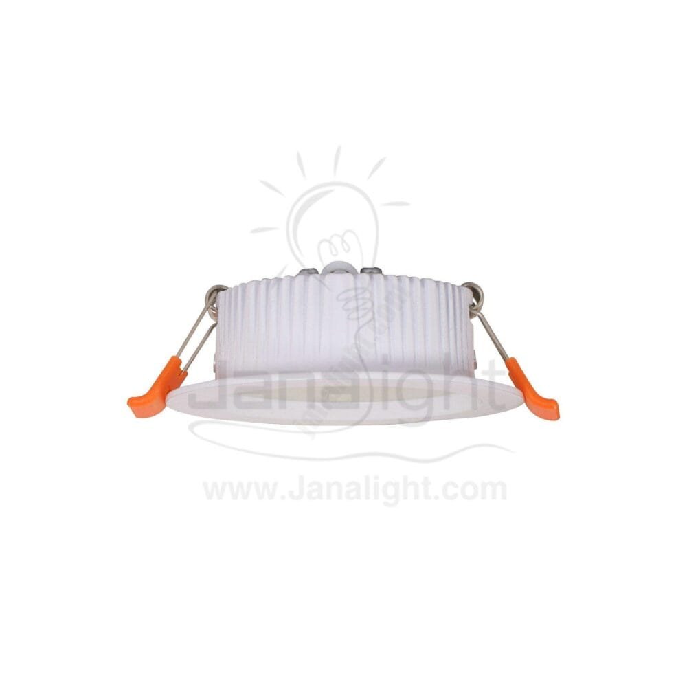 سبوت مضغوط 7 وات SMD مدور ابيض compact round spotlight smd 7 watt