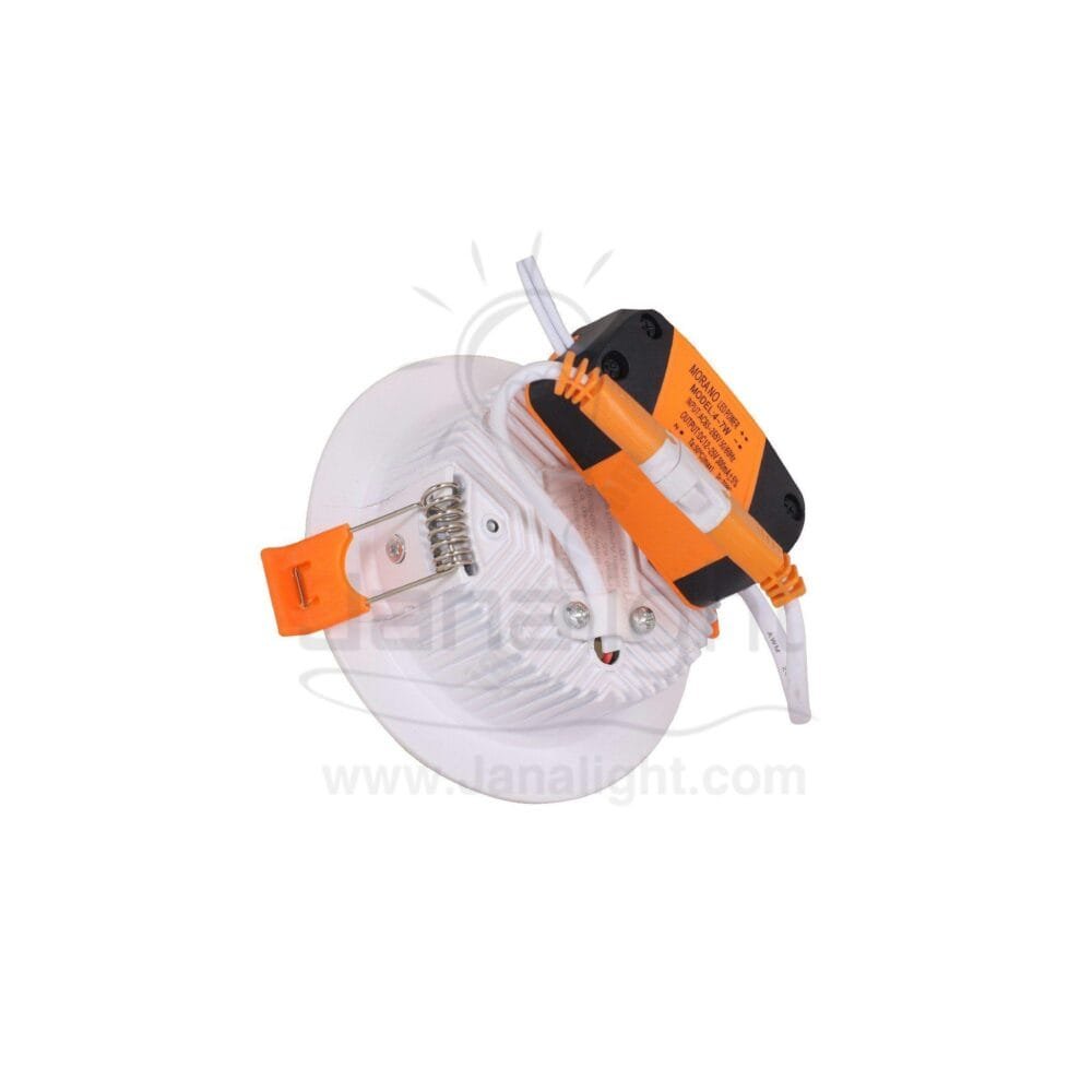 سبوت مضغوط 7 وات SMD مدور ابيض compact round spotlight smd 7 watt