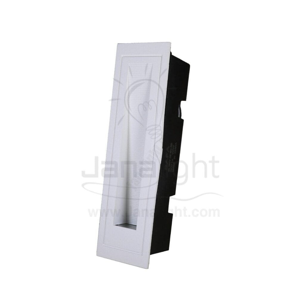 سبوت سلم لد 5 وات مستطيل مدرج عامودي ابيض 5 watt white stair lighting