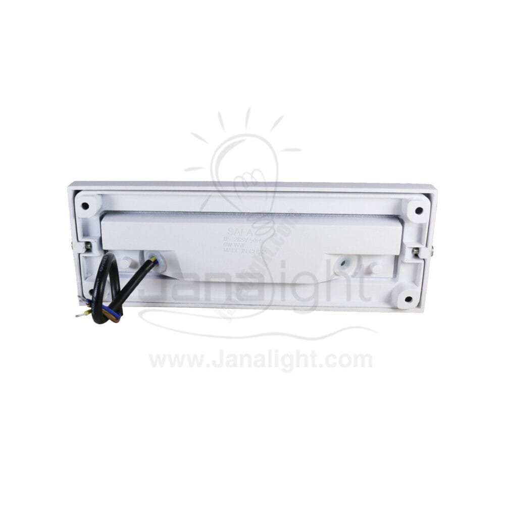 سبوت سلم لد ابيض 6 وات مستطيل لطش outside 6 watt white stair lighting
