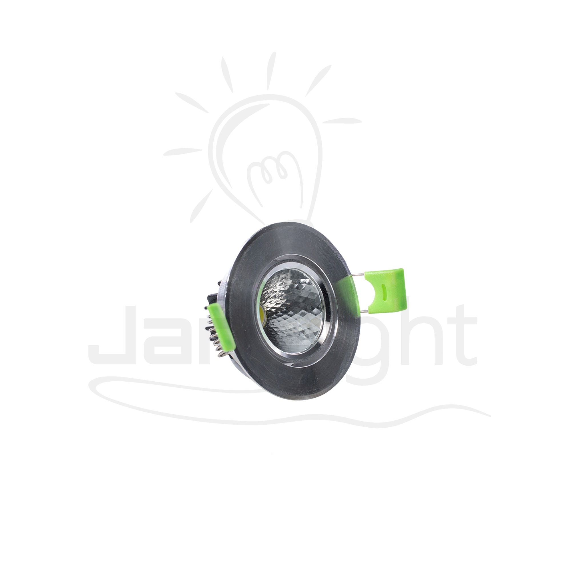 سبوت 3 وات 5سم فضي ابيض COB غاطس 449-MA round recessed downlight silver 3 watt 103015848(1)