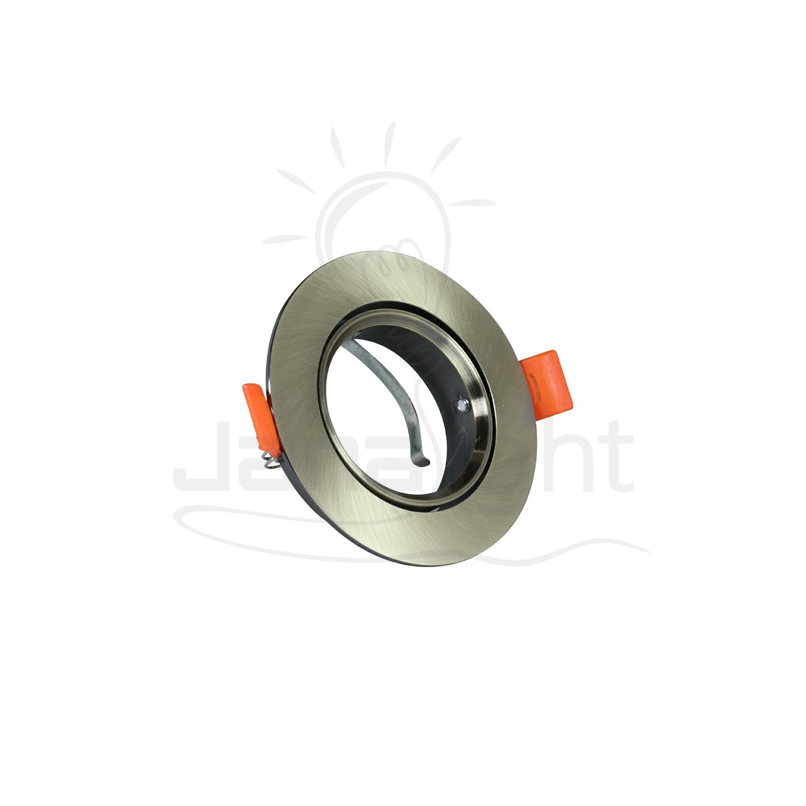 سبوت مدور اكسيديه أخضر فارغ المنيوم جنى لايت Recessed round pivoting frame green oxide spotlight 103015877(1)