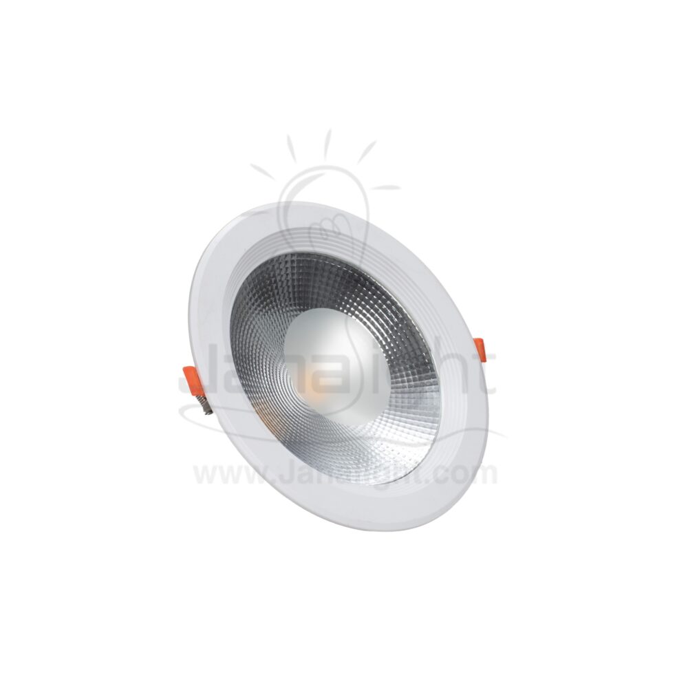 سبوت كومبكت 30 وات ابيض بريق وورم White Compact downlight warm 30 watt Bareeq 103015897(1)