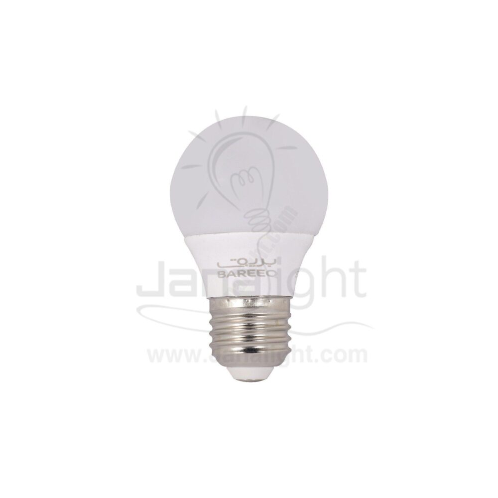 لمبة بولة 5 وات ابيض ضمان 3 سنوات بريق Bareeq led bulb 5 watt white