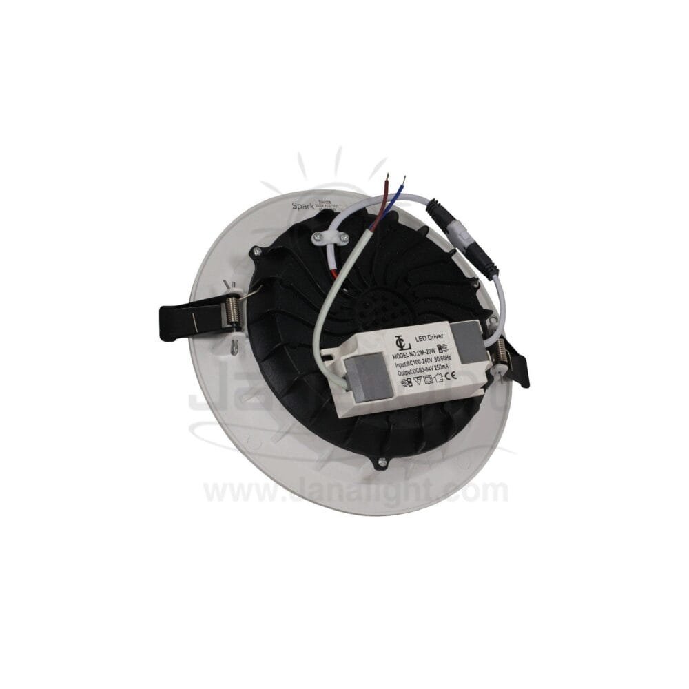 كشاف 20 وات كومبكت ابيض وورم warm 20 watt compact downlight