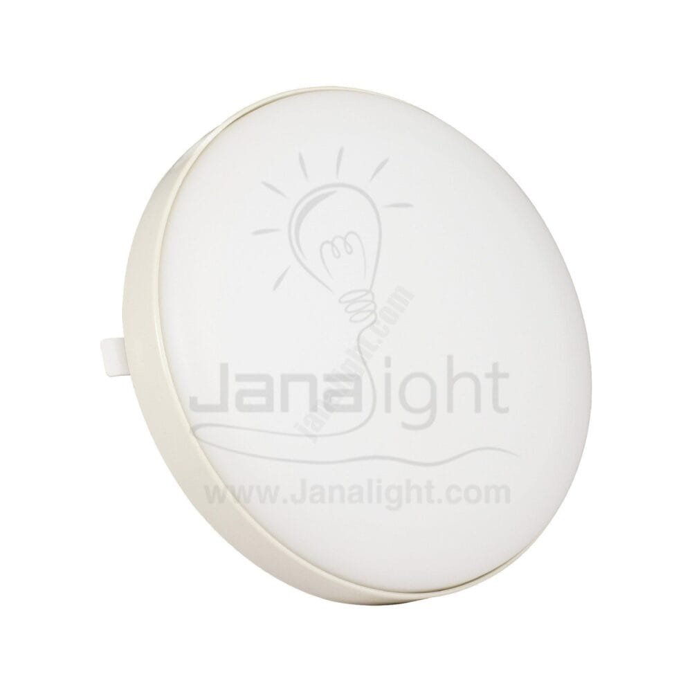 سبوت لايت بانيل لطش 32 وات مدور لونين round prominent 2 color 32 watt white * pink base spot panel light SMD