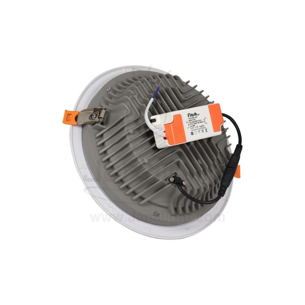 كشاف كومبكت 45 وات ابيض ابيض white 45 watt compact downlight