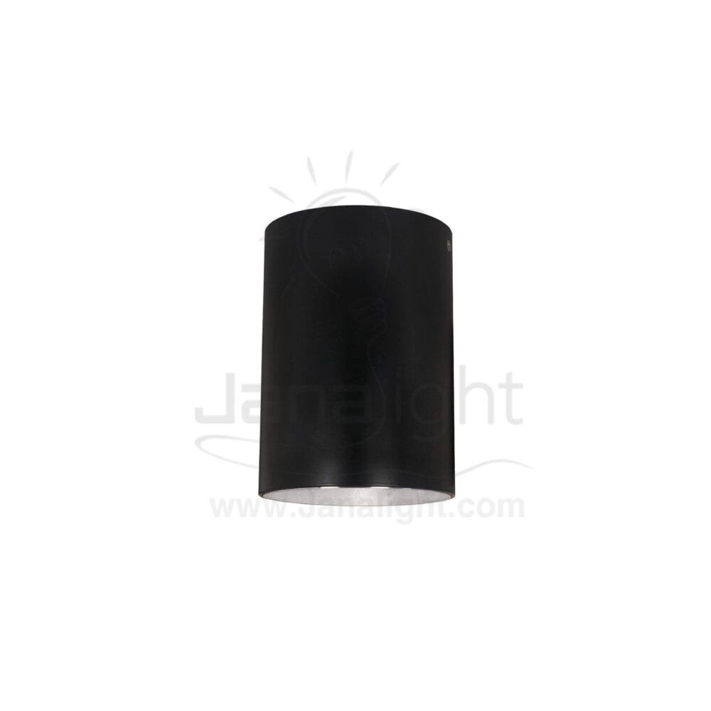 سبوت لايت سلندر خارجي 30 وات اسود وورم black and silver Cylinder spotlight 30w warm