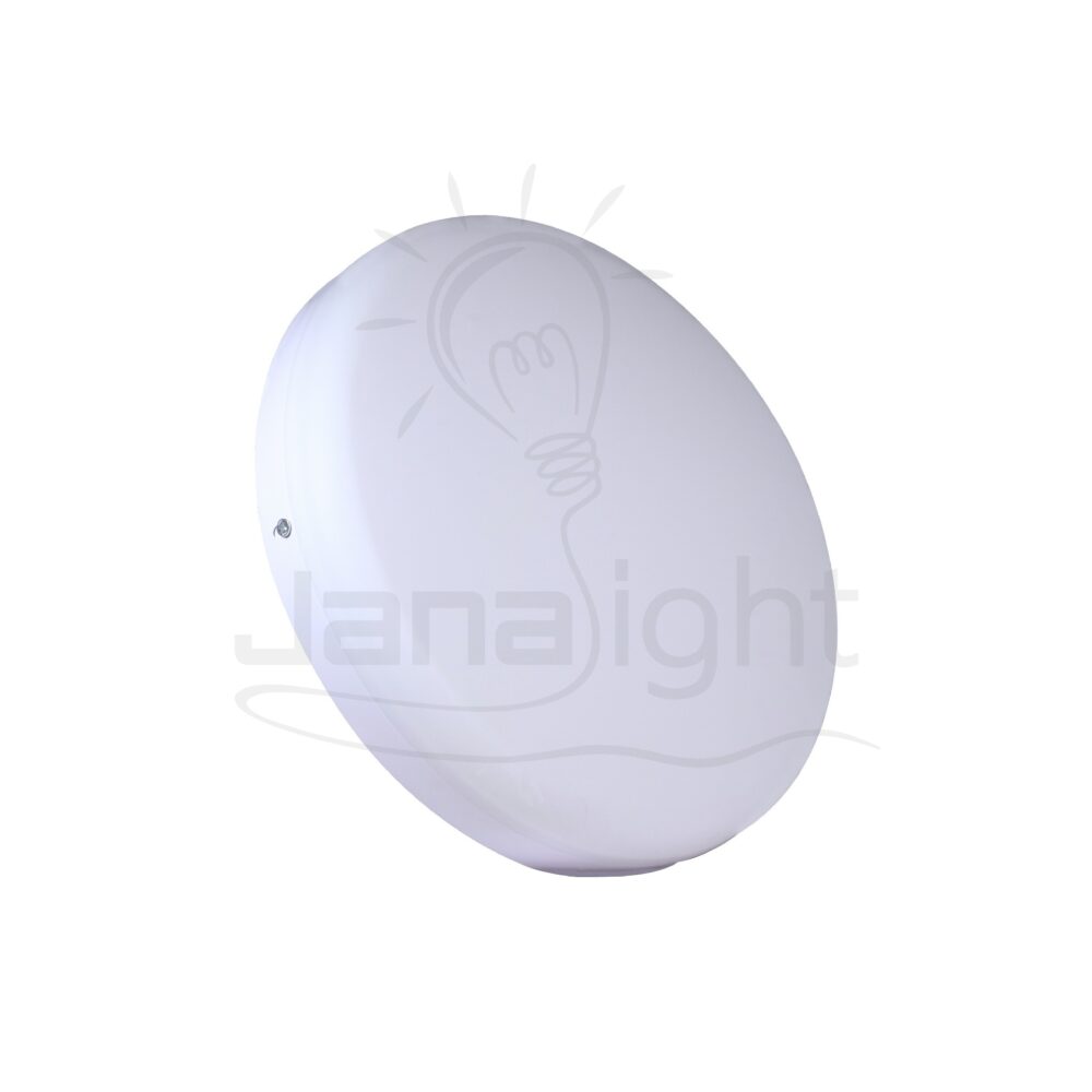 سبوت اكريليك SMD لطش 48 وات مدور ابيض جنى لايت Round panel wall mount SMD white downlight 48W