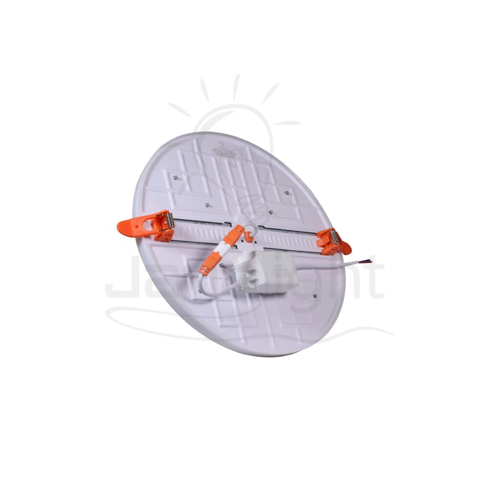 سبوت اكريليك SMD داخل 36 وات مدور وورم جنى لايت Round panel SMD warm downlight 36W