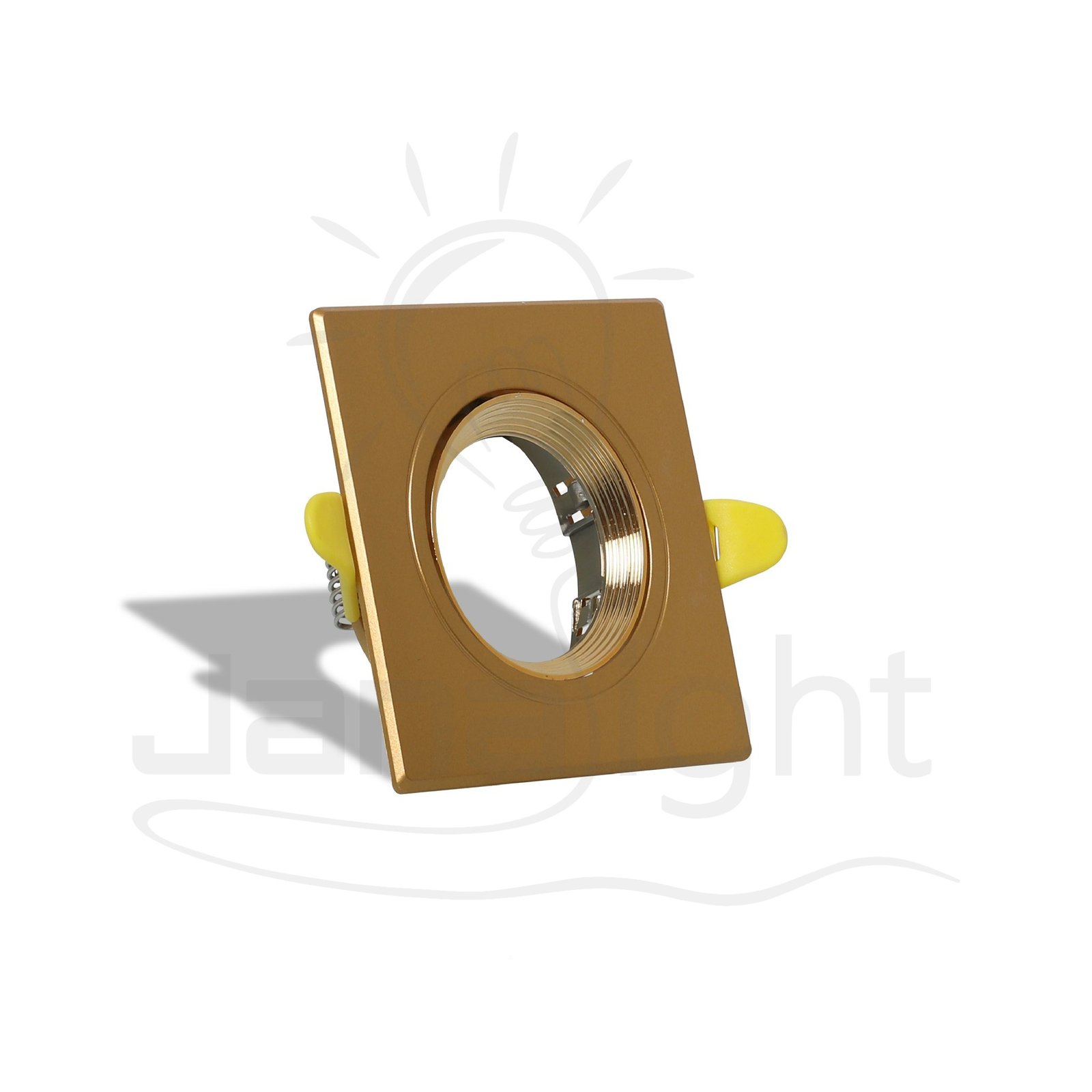 مربع بلاستك ذهبي مط *ذهبي مدرج جنى لايت Gold Matte Plastic Square *Gold Gradient Jana Light