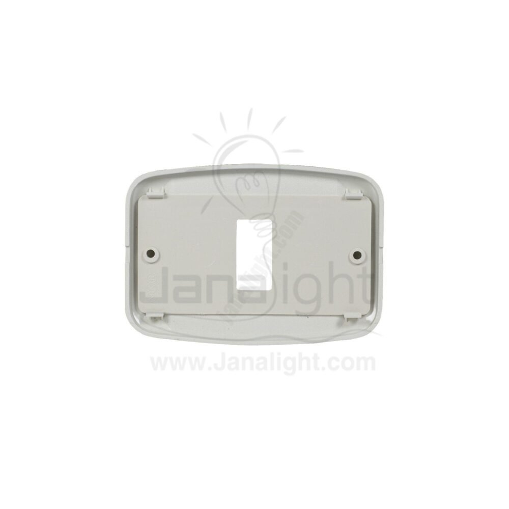 وش بتشينو بلاستك 1 فتحة ابيض بومبيه white 1slot Bticino chassis