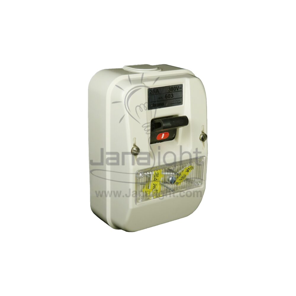 مفتاح تكييف بتشينو 26 امبير 3 فاز خارج bticino outside wall 3 phase ivory air conditioner 26 amp switch