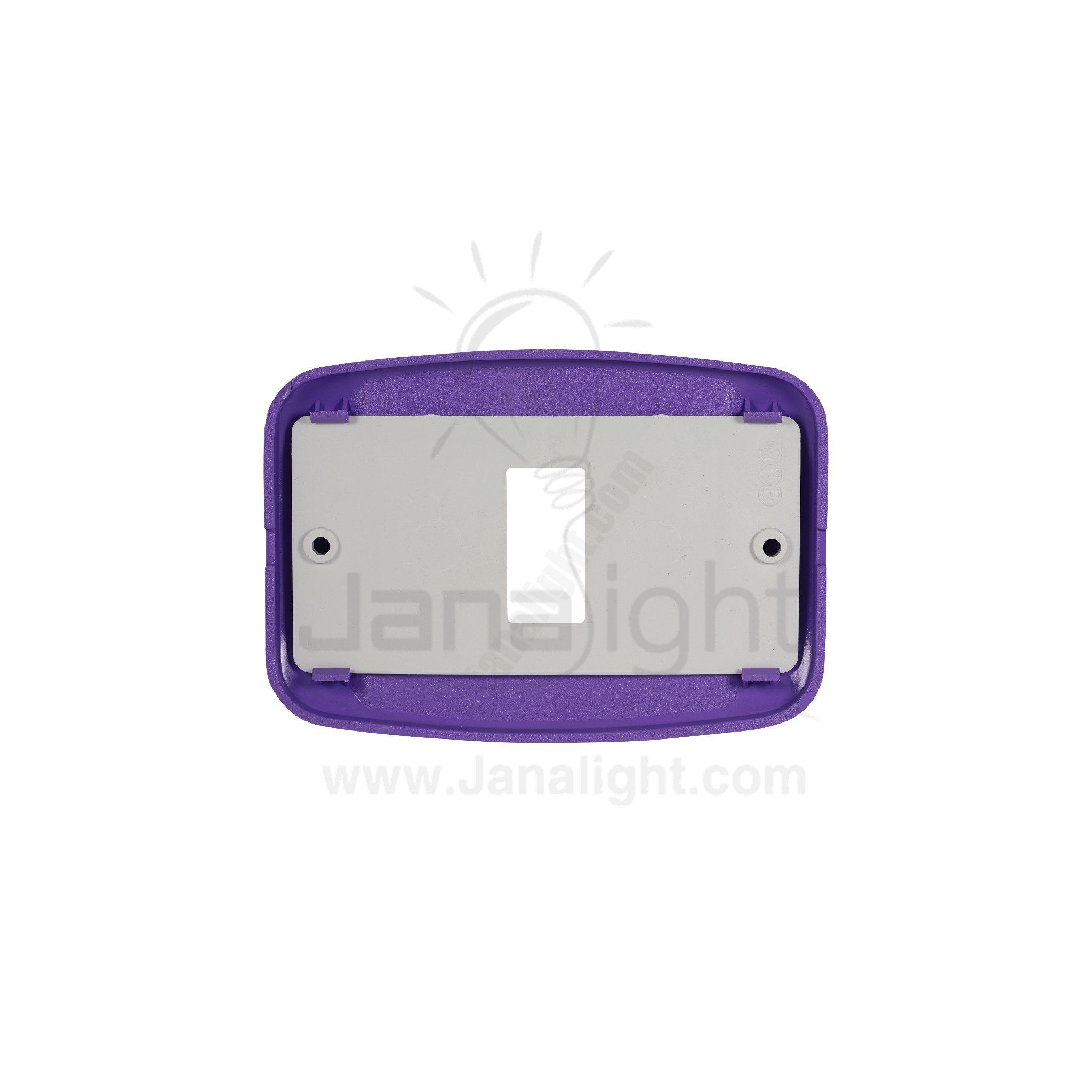 وش بتشينو بلاستك موف 1 فتحة بومبيه mauve 1slot Bticino chassis