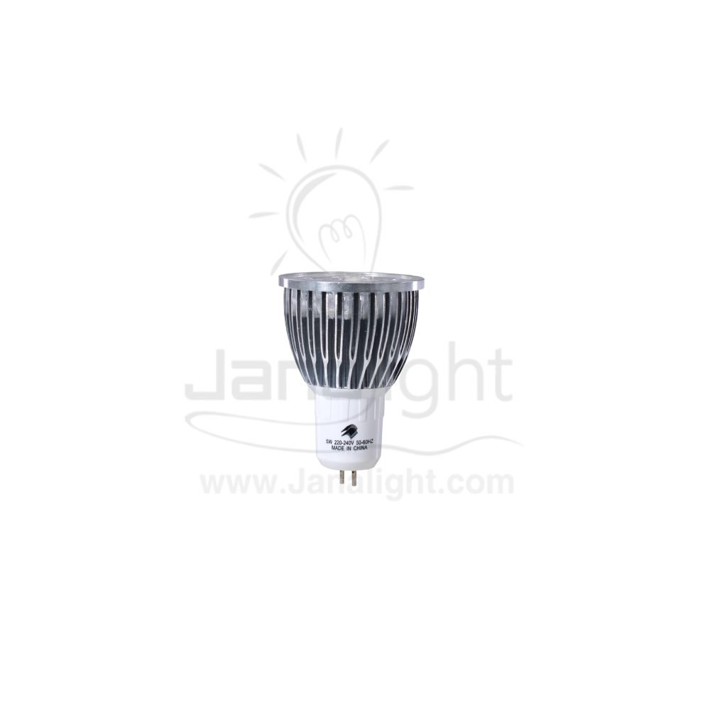 لمبة سبوت 5 لد 5 وات ابيض spot lamp 5watt white 103045050(1)