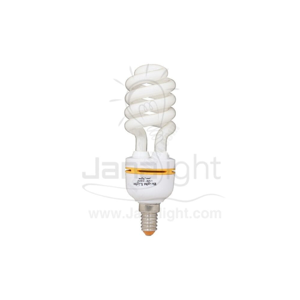 لمبة موفرة فلام ابيض 15 وات E14 Energy Saving Spira 15 watt white