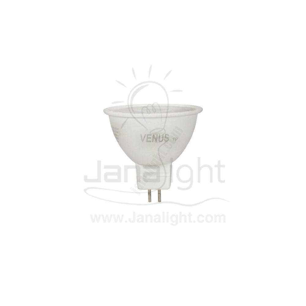 لمبة سبوت فينوس 4.5 وات وورم spot lamp 4.5 watt warm venus