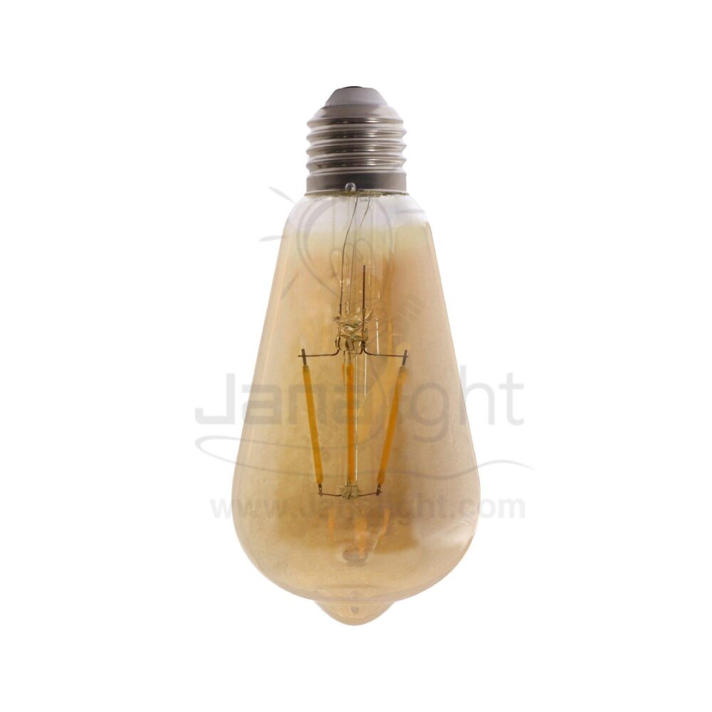 لمبة هرمي لد 4 وات وورم فلامنت اديسون دايمر Edison lamp 4 watt ST