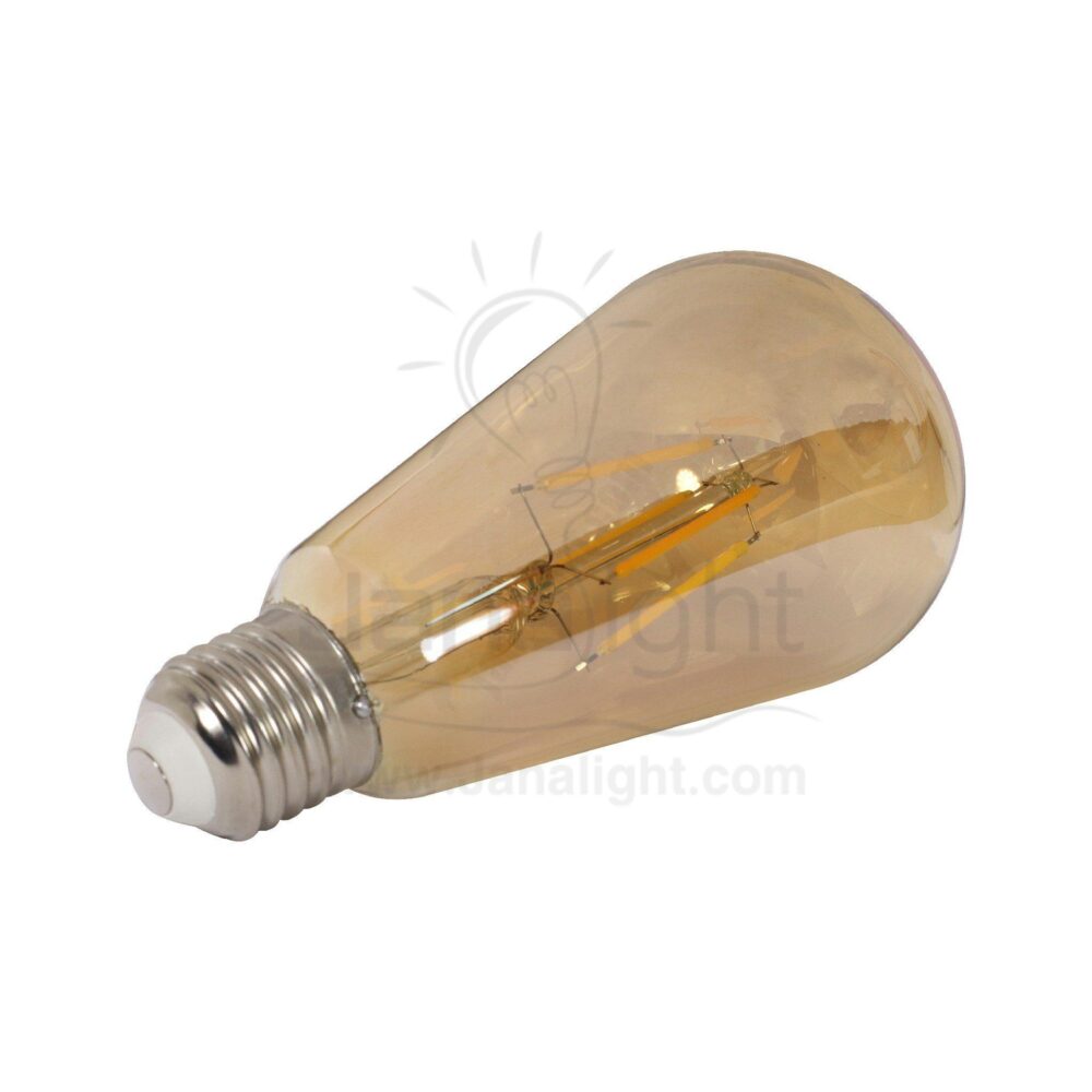 لمبة هرمي لد 4 وات وورم فلامنت اديسون دايمر Edison lamp 4 watt ST