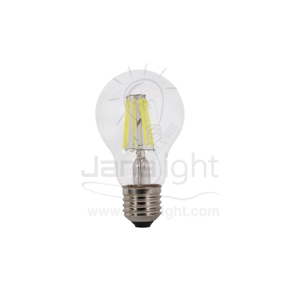 لمبة بولة 8 وات قلاووظ ابيض فلامنت اديسون filament lamp 8 watt white