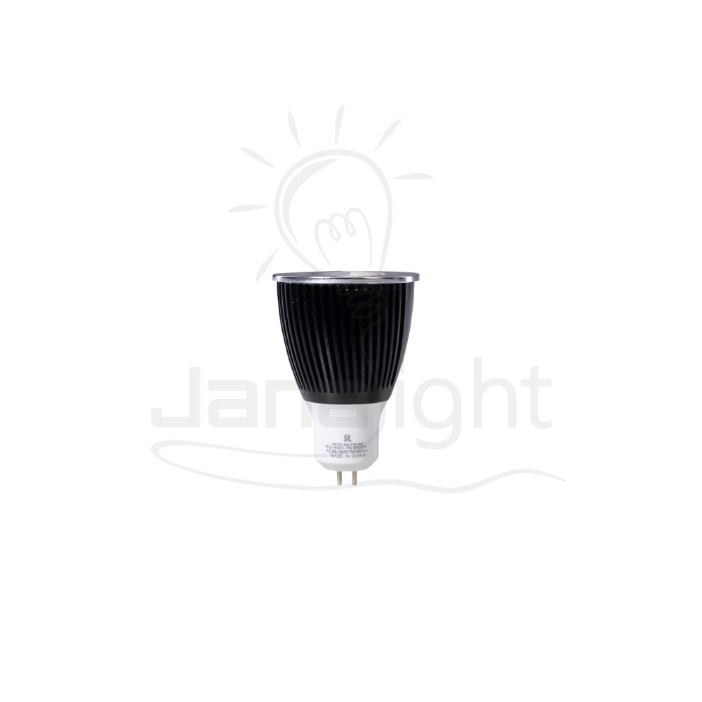 لمبة سبوت 7 وات COB وات فضي ابيض ضمان 4 سنوات LED spot bulb 7 watt COB silver white 103045306(1)
