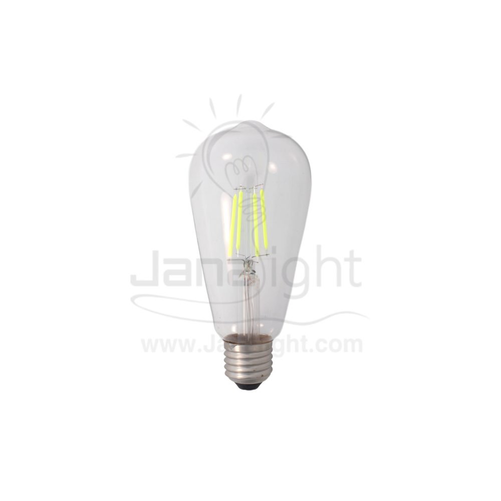لمبة هرمي لد 4 وات اخضر فلامنت شفاف Filament lamp 4 watt green 103045354(1)