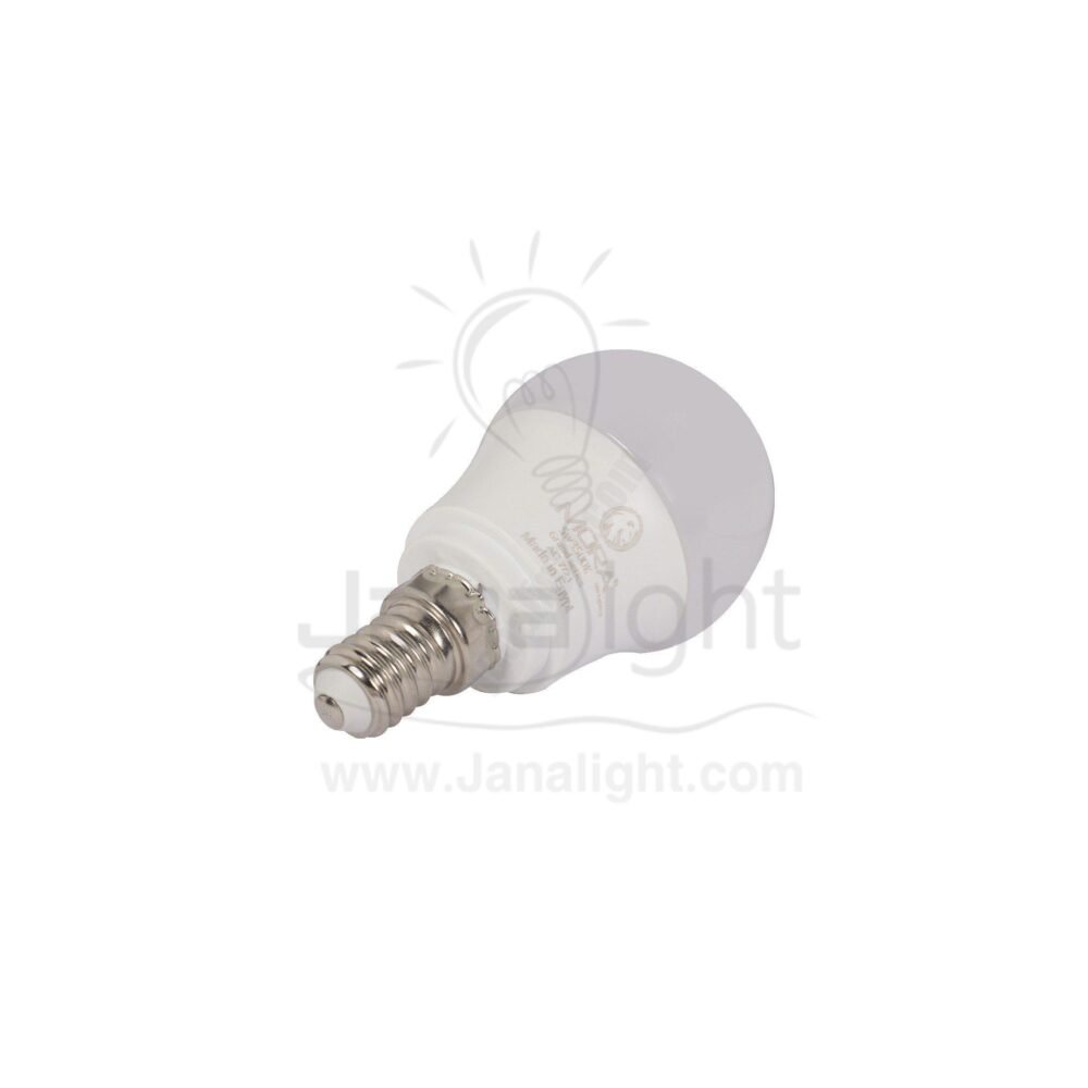 لمبة بولة 5 وات وورم فلام مورا E14 LED Bulb 5 watt E14 warm mora