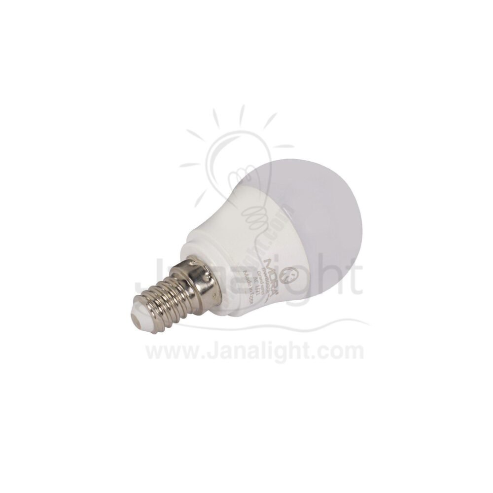 لمبة بولة 5 وات ابيض فلام مورا E14 LED Bulb 5 E14 white mora