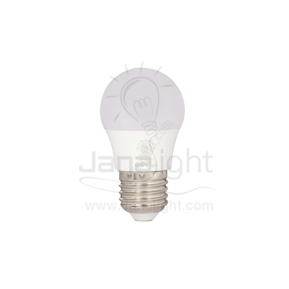 لمبة بولة 5 وات ابيض مورا E27 LED Bulb 5 watt mora white