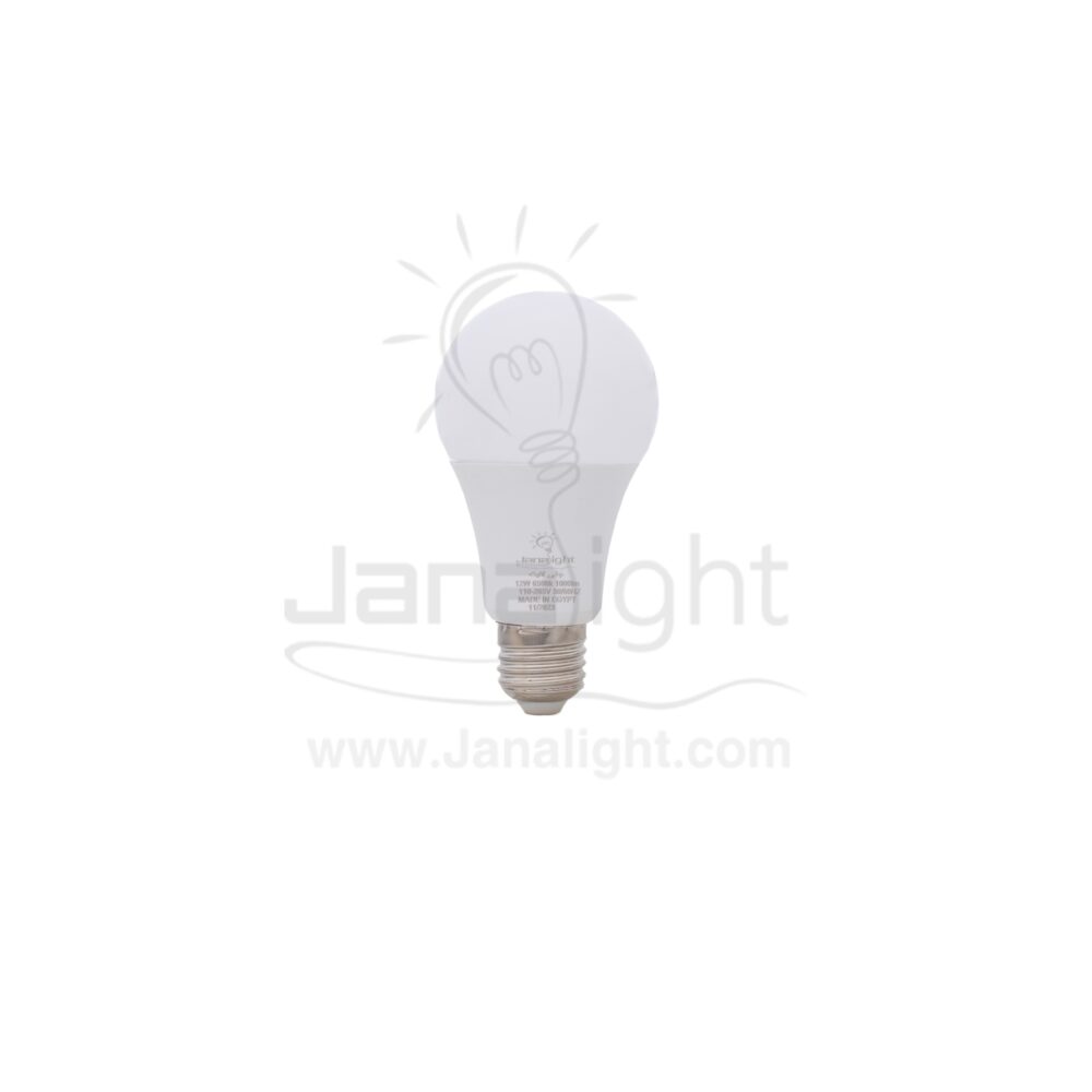 لمبة بولة 12 وات ابيض جنى لايت GN12 ضمان سنتين Led bulb 12w white