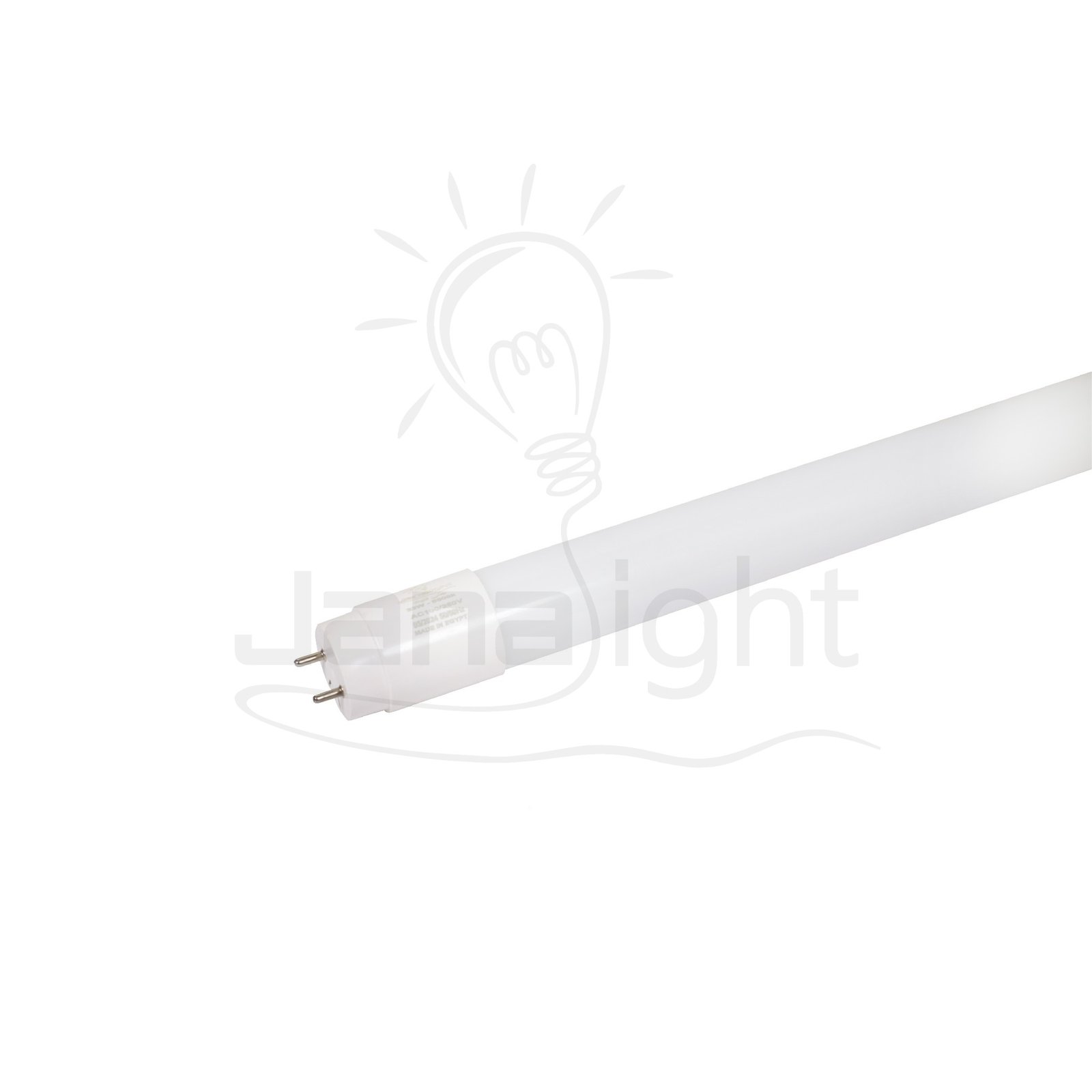 لمبة نيون لد 120 سم ابيض 22 وات جنى لايت ضمان سنتين led tube 120 cm 22 watt white