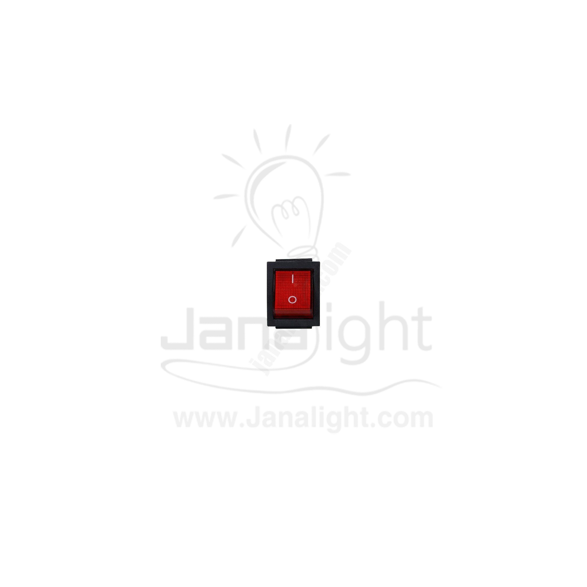 مفتاح حراري 4 مخرج Rocker ON-OFF Switch with LED Light