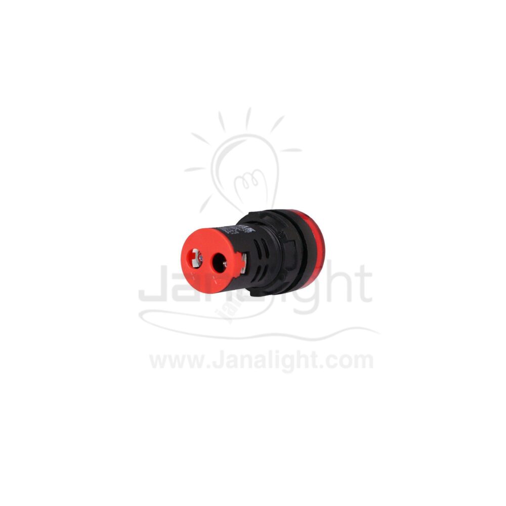 لمبة اشارة 3 فاز احمر لد LED Indicator Light red 3p