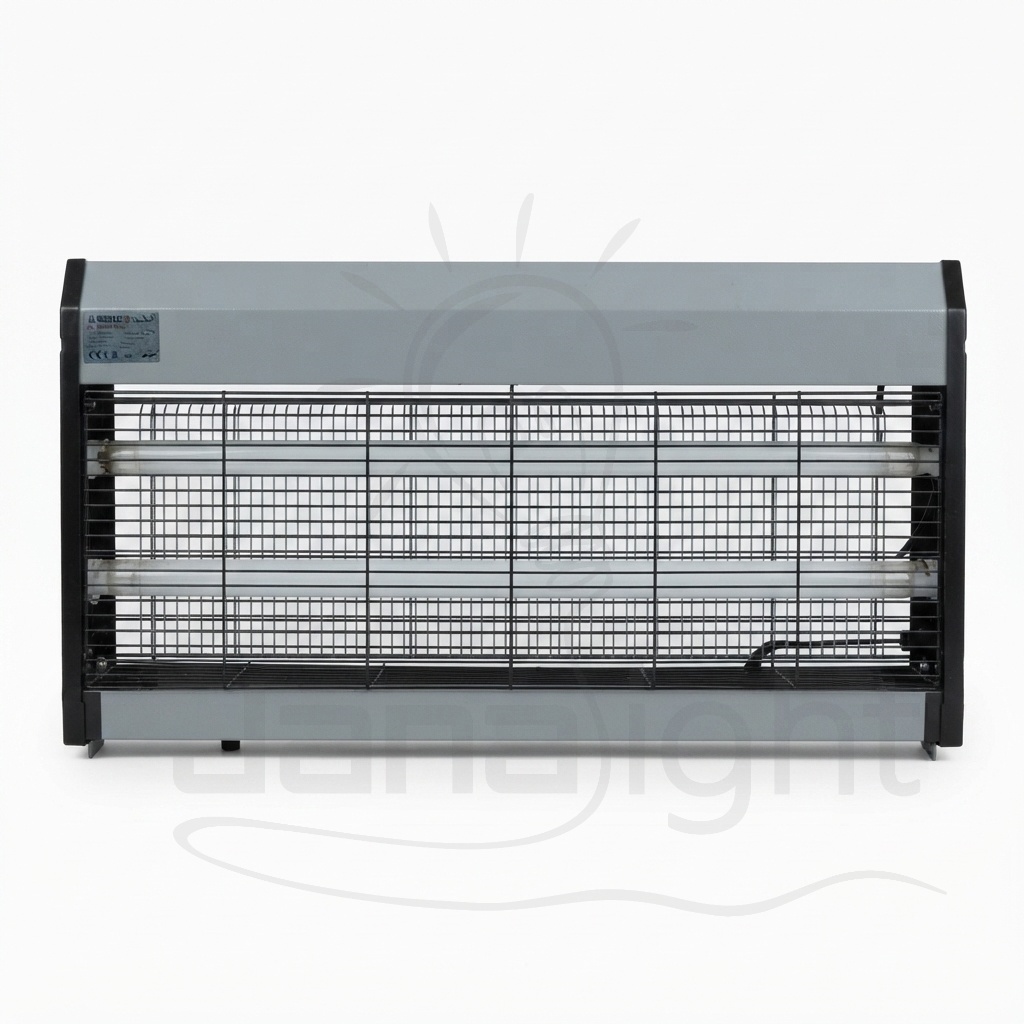 صاعق ناموس لمبة فلورسنت ليزرية 2 لمبة 60 سم المشكاة كود 208 HM Al-Mishkat 60cm Dual-Tube Fluorescent Mosquito Zapper (Code 208 HM)