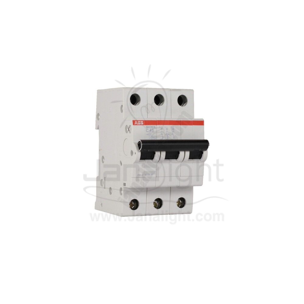 مفتاح 40 امبير 4.5 كيلو ثلاثي ABB ABB Circuit breaker 3p 40amp 4.5k