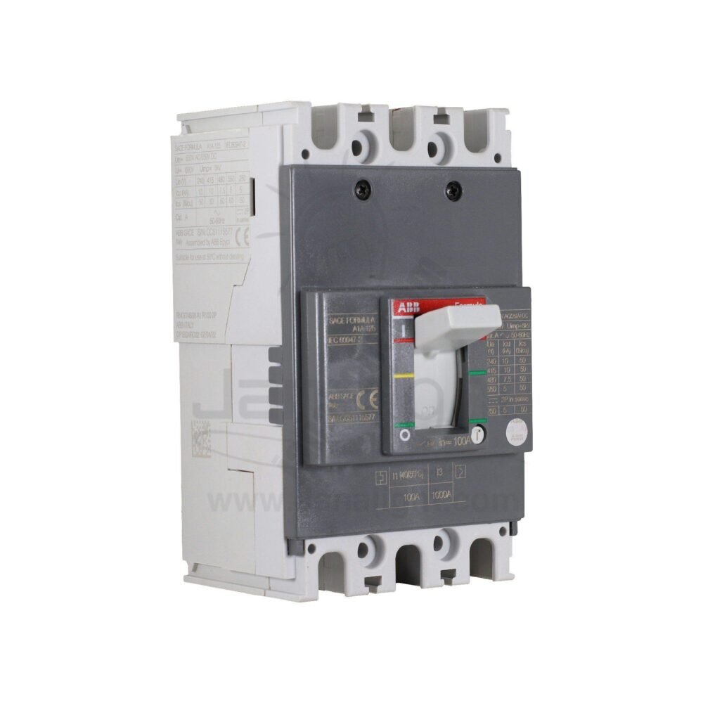 مفتاح مولدد 100 امبير 10 كيلو ABB ABB Circuit breaker Mccb 100amp 10 K