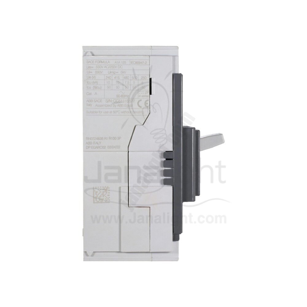 مفتاح مولدد 100 امبير 10 كيلو ABB ABB Circuit breaker Mccb 100amp 10 K