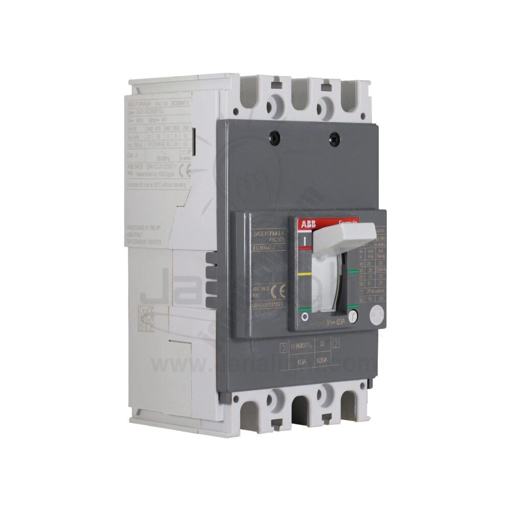 مفتاح مولدد 63 امبير 25 كيلو ABB ABB Circuit breaker Mccb 63amp 25 K