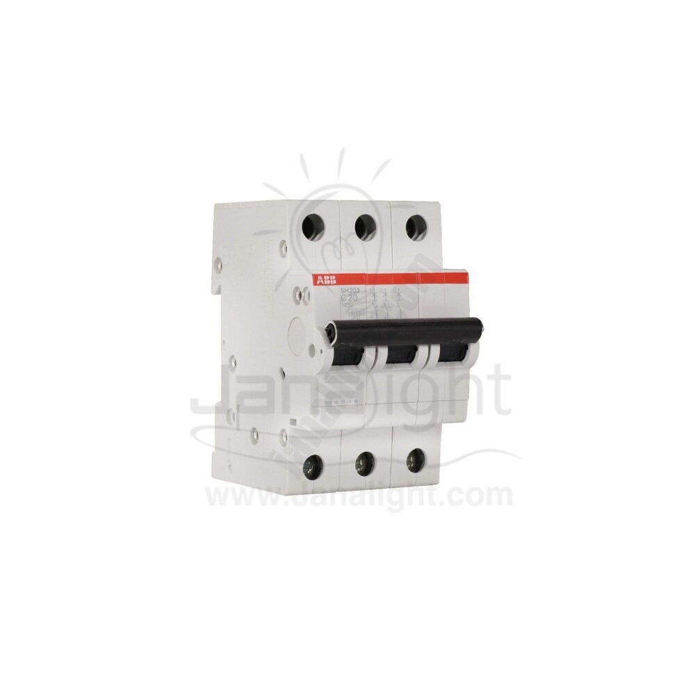 مفتاح 20 امبير ثلاثي 6 كيلو SH203 C20 ABB ABB Circuit breaker 3p 20amp 6k