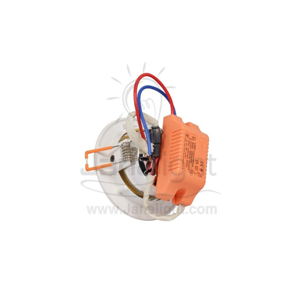 سبوت مدور 5 وات COB متحرك وورم حلقة ذهبي LIPER spotlight COB 5watt gold warm Liper