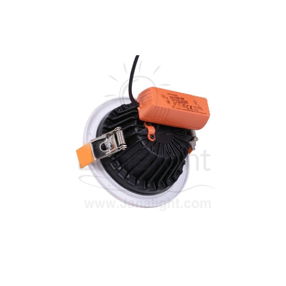 كومبكت مدور 10 وات COB ابيض LIPER round white 10 watt compact downlight